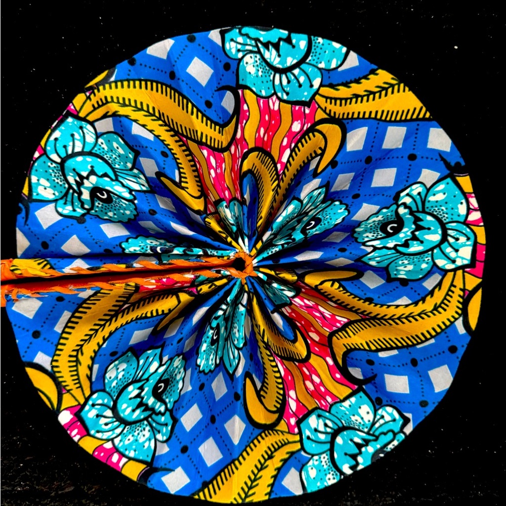 African Kente Fan